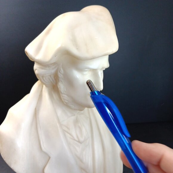 Vintage A Gennay Bust Statue Signed , Italy. Rare Italy - Picture 8 of 12